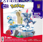 Пазл Mattel Mega Pokemon Сніжний день 183 елемента (194735107841) - зображення 1