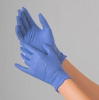 Перчатки нитриловые без талька Mercator Medical, размер М, 100 шт - изображение 1