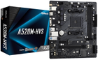 Материнська плата ASRock A520M-HVS