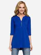 Блузка жіноча Made Of Emotion M278 L Синя (5902041171587) - зображення 1