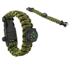 Браслет выживания 5в1 PARACORD (Alop) 60407510