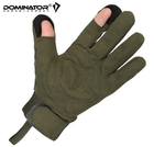 Защитные перчатки Dominator Tactical Олива 2XL (Alop) 60447171 - изображение 6