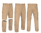 Трекинговые брюки штаны BDU 2в1 Койот XL (Alop) 60466641 - изображение 1