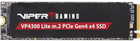 SSD диск Patriot Viper VP4300 Lite 1ТБ M.2 2280 NVMe 2.0 PCIe 4.0 x4 3D NAND TLC (VP4300L1TBM28H) - зображення 1