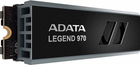 Dysk SSD ADATA Legend 970 1TB M.2 2280 NVMe 1.4 PCIe 5.0 x4 3D NAND TLC (SLEG-970-1000GCI) - obraz 3