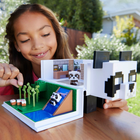 Zestaw do zabawy Mattel Minecraft Mob Head Minis Panda Playset (194735114627) - obraz 3