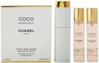 Zestaw damski Chanel Woda toaletowa Coco Mademoiselle 20 ml + Wymienny wkład 2 x 20 ml (3145891160307) - obraz 1