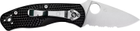 Нож Spyderco Persistence Lightweight FRN полусеррейтор Black (871521) - изображение 3