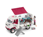 Zestaw do zabawy Schleich Horse Club Mobile Animal Clinic Vet Playset Healing Center Figurine Car (4055744023101) - obraz 3