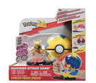 Zestaw do zabawy Jazwares Pokemon Surprise Attack Gra Abra i Quick Ball (191726426431) - obraz 1