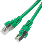 Patchcord TB Cat 6a RJ45 S/FTP 1 m Green (4017538064035)