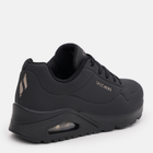 Sneakersy damskie na platformie do kostki Skechers Uno-Stand on Air 73690-BBK 39 (9US) 26 cm Czarne (193113018342) - obraz 5