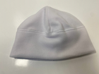 Біла військова шапка під шолом на флісі 300г/м. Розмір 55-57 - зображення 1