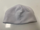 Біла військова шапка під шолом на флісі 300г/м. Розмір 55-57 - зображення 2