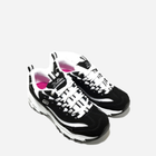 Жіночі снікери Skechers D'Lites - Biggest Fan 11930-BKW 36 (6US) 23 см Чорний/Білий (889110354056) - зображення 2