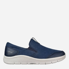 Buty slip-on męskie Skechers Go Golf Arch Fit Walk 214035-NVGY 43.5 Niebieskie (195969459621) - obraz 1