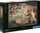 Пазл Clementoni Botticelli The Birth Of Venus 2000 елементів (8005125325726) - зображення 1