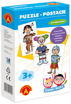 Puzzle Alexander Postacie Zabawa i Nauka 30 elementów (5906018018394) - obraz 1