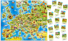 Puzzle Castor Mapa Europy 180 elementów (5904438000227) - obraz 2