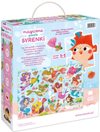 Puzzle Czuczu Magiczne Syrenki 60 elementów (5902983492399) - obraz 1