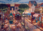 Puzzle Ravensburger Paryż malowany 1000 elementów (4005556167272) - obraz 2