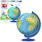 3D Пазл Ravensburger дитячий глобус 180 елементів (4005556123384) - зображення 1