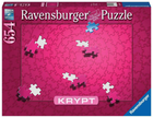 Пазл Ravensburger Krypt Рожевий 654 елементи (4005556165643) - зображення 1