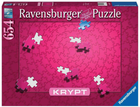 Puzzle Ravensburger Krypt Różowe 654 elementy (4005556165643) - obraz 1
