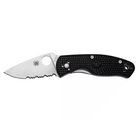 Ніж Spyderco Persistence FRN напівсерейтор (C136PSBK)