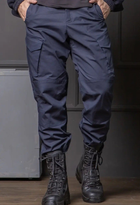 Костюм мужской ДСНС демисезонный. Комплект флисовая кофта + брюки темно-синий 54 - изображение 5