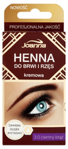 Henna do brwi i rzęs kremowa Joanna 3.0 Ciemny Brąz 15 ml (5901018015893) - obraz 1