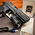 Пистолетный Фонарь Olight PL-Mini 2 Valkyrie Black, оружейный, для пистолета, Picatinny/Weaver - изображение 12