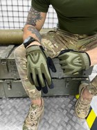 Тактичні рукавички Tactical Gloves Olive XXL