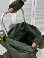 Рюкзак тактичний рамний Tactical Backpack Olive Elite 65 л - изображение 3