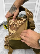 Тактичний однолямковий рюкзак Tactical Backpack 15 л - изображение 3