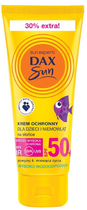 Krem ochronny Dax Sun dla dzieci i niemowląt SPF 50+ 75 ml (5900525077691) - obraz 1