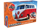 Plastikowy model do składania Airfix QuickBuild samochód VW Camper Van czerwony (5055286642289) - obraz 1