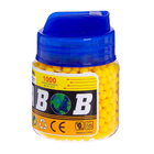 Пульки шарики в колбе BB 8082 для пневматического игрушечного оружия 6мм (1000 шт) Разноцветные
