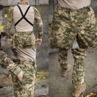 Тактичний костюм Гірка 5 на флісі M Піксель - зображення 6