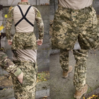Тактический костюм Горка 5 на флисе XL Пиксель - изображение 6