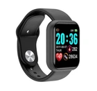 Смарт-годинник UWatch D20 Y68 Bluetooth розумний годинник, моніторинг кисню в крові Black