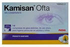 Ватні диски Meda Pharma Kamisan Ofta Ophthalmic Sterile Gauze 14 шт (8470001695222) - зображення 1