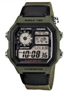 Чоловічі наручні годинники Casio AE-1200WHB-3BVDF