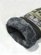 Перчатки теплые с защитными накладками (M) (олива) - изображение 7