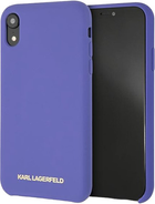 Панель Karl Lagerfeld Silicone do Apple iPhone Xr Violet (3700740435557)