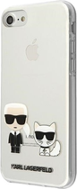 Панель Karl Lagerfeld Karl&Choupette do Apple iPhone 7/8 Transparent (3700740494165) - зображення 2