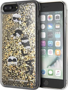 Etui Karl Lagerfeld Glitter do Apple iPhone 7/8 Plus Black Gold (3700740444597) - obraz 1
