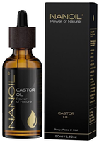 Olejek do ciała Nanoil Power Of Nature Castor Oil 50 ml (5905669547147) - obraz 1