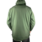 Тактична куртка SoftShell утеплена олива XXXL - зображення 3
