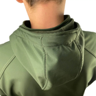 Куртка тактическая SoftShell утеплённая олива XXXL - изображение 9